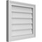 Ekena Millwork Vertical Surface Mount PVC Gable Vnt: Non-Functional, w/2"W x 1-1/2"H, Brickmould Frame, 20"W x 18"H GVPVE20X1802SN - alternate 4
